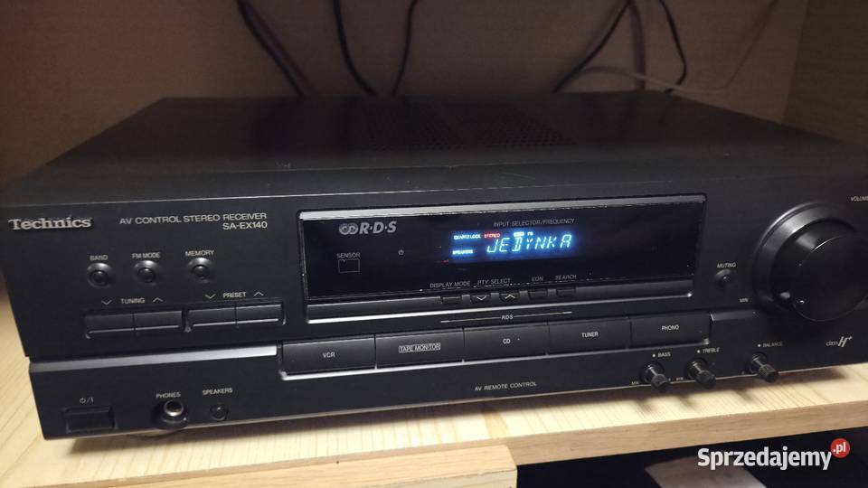 Wieża Technics Amplituner SAGX370 51 CD SLPG 490 Sosnowiec