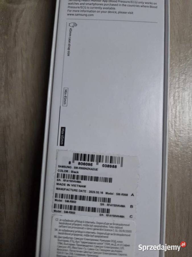 Smartwatch Samsung galaxy watch 6 NIE UŻYWANY łódzkie Kolonia Zawada