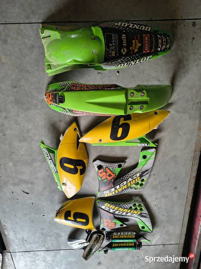 Kawasaki kx 250f osłony opony koła Elementy nadwozia Brzostek sprzedam