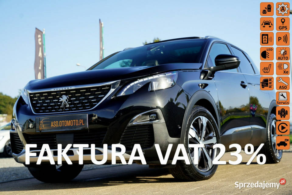 Peugeot 3008 GT LINE kamera skóra NAWI grip control FUL LED el.klapa blis …