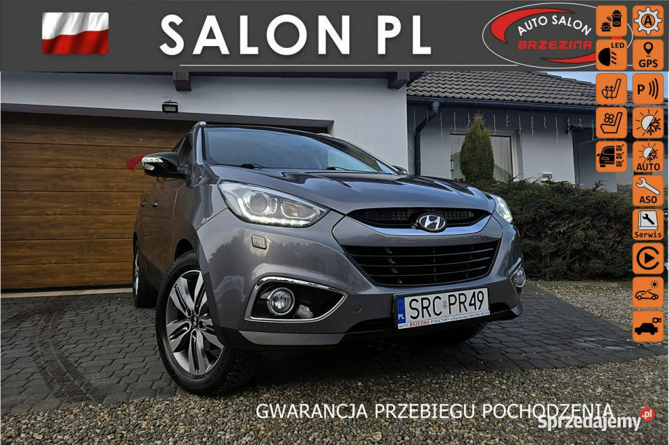 Hyundai ix35 serwis ASO automat panorama dach nieuszkodzony Rydułtowy