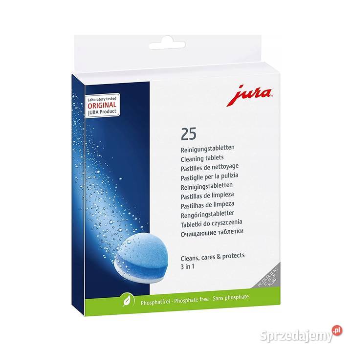 Tabletki czyszczące 3 in 1 Jura 25045 trójfazowe wielkopolskie