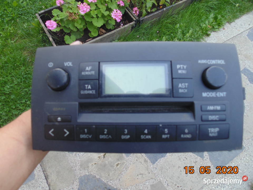 Radio radioodbiornik Toyota Corolla Verso I 0104 Car audio Kraków