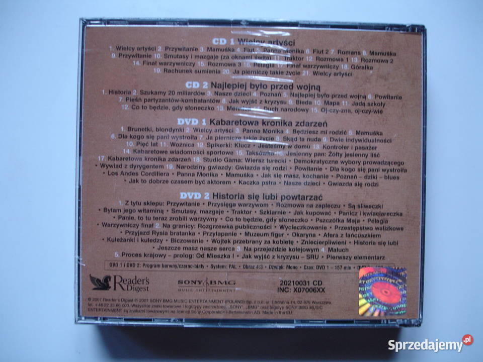 KABARET TEY 2CD2DVD Zielona Góra sprzedam