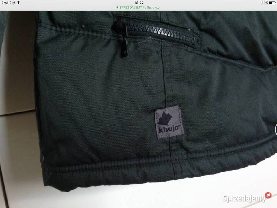 Parka Zimowa z Kapturem Kurtka Damska KHUJO r M Nowa Sól