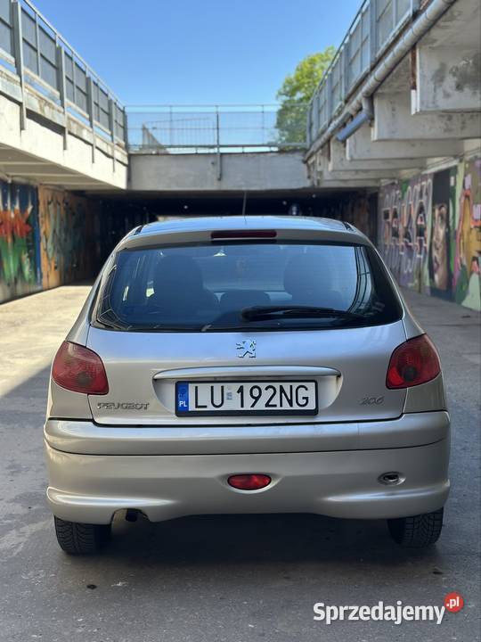 Peugeot 206 11b 1234km Lublin