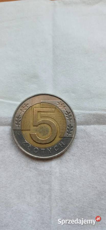 Moneta 5 96rdestrukt śląskie Skoczów