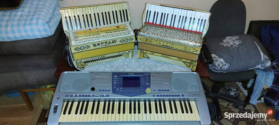 Sprzedam akordeony organy yamaha psr 1100 Koszyce
