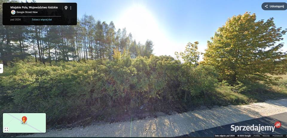 Działka z potencjałem zabudowy Jabłonna k łódzkie Przedbórz
