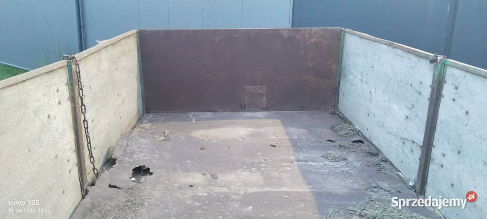 Przyczepa rolnicza Jednoosiowa wywrotka do Stupsk