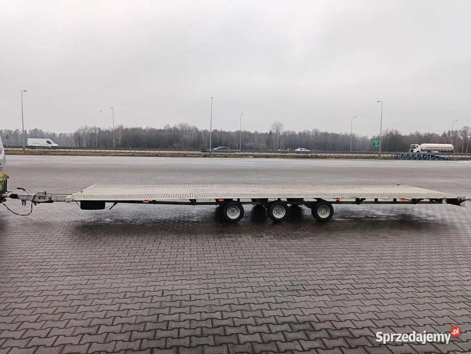 Laweta najazd 100 aluminium 9 metrów Lawety Rzędziany