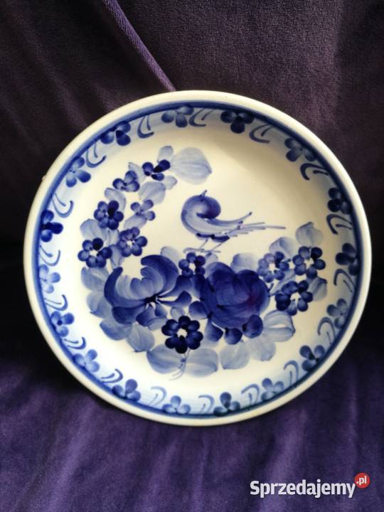 Talerzyk fajans Włocławek Choszczno