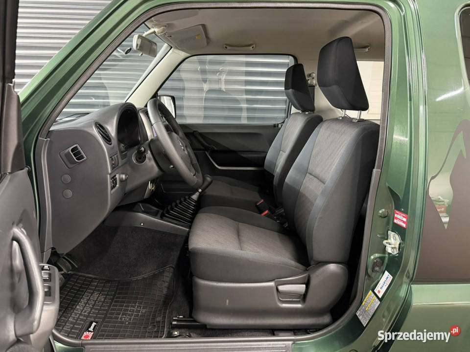 Suzuki Jimny stan perfekt leśnika myśliwego zielony Chechło