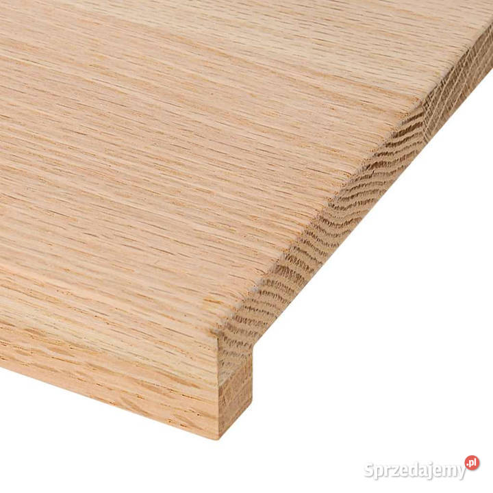 Parapety 2 surowe 110x25x2 lite drewno dębowe Warszawa sprzedam