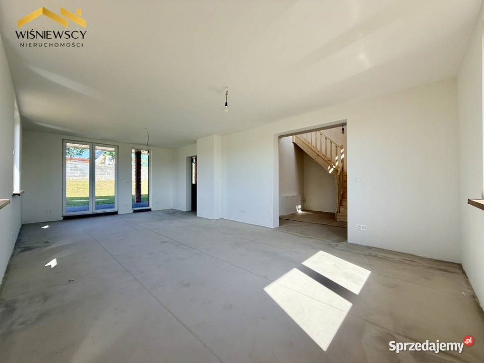 Nowoczesny dom w stanie deweloperskim 133 m 813m2