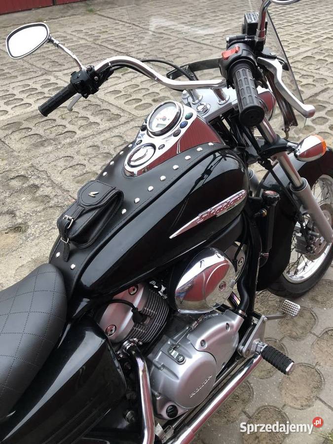Honda Shadow VT 125 C Piękna NOWA tłumik SILVER mazowieckie
