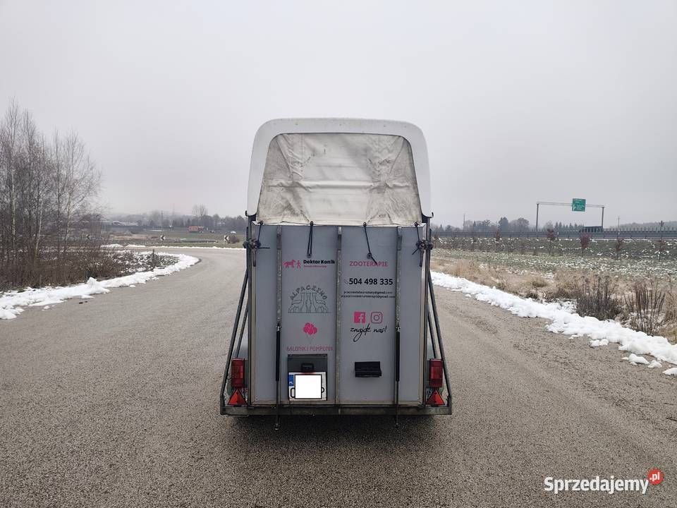PRZYCZEPA SLUIS DMC 1150 KAT B SIODLARNIA świętokrzyskie Wodzisław sprzedam