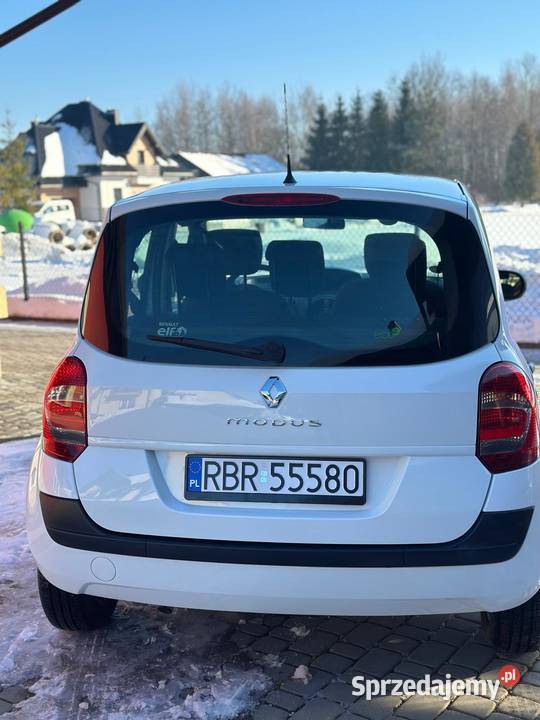 RENAULT MODUS 12 16v LIFT welurowa tapicerka Haczów