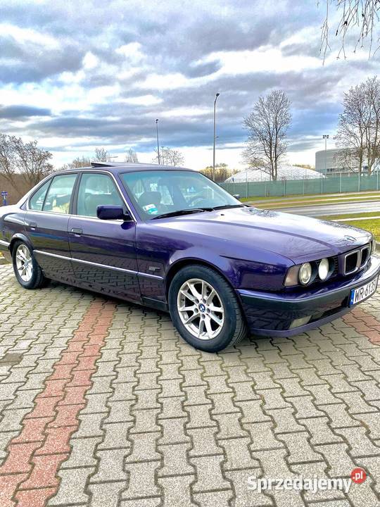 BMW E34 Technoviolet manual klima szyber