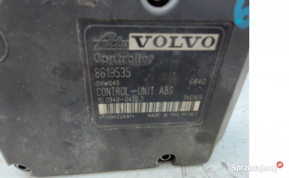 STEROWNIK ABS 8619535 VOLVO S80 V70 S60 Ruda Śląska