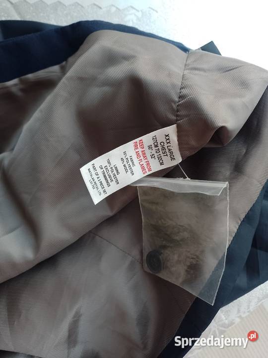 3XL Taylor Wright Granatowa kamizelka Kraków