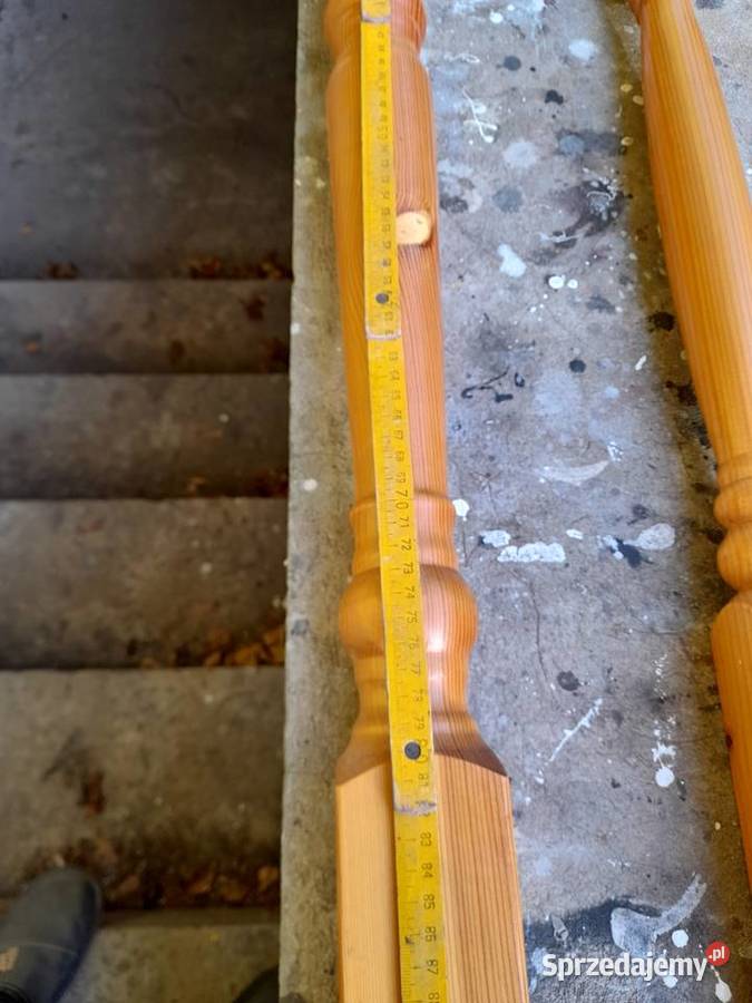 Tralki świerkowe sosnowe na barierki Fugasówka