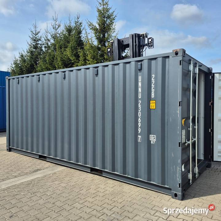 kontenery morskie 20 DV ONE WAY RAL 7016 Janikowo