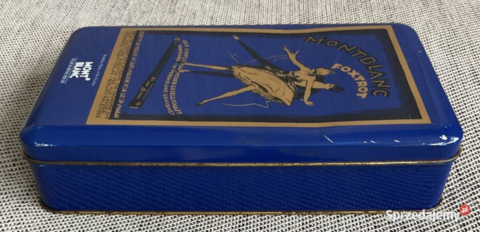 Montblanc Foxtrot blaszane pudełko kolekcjonera małopolskie