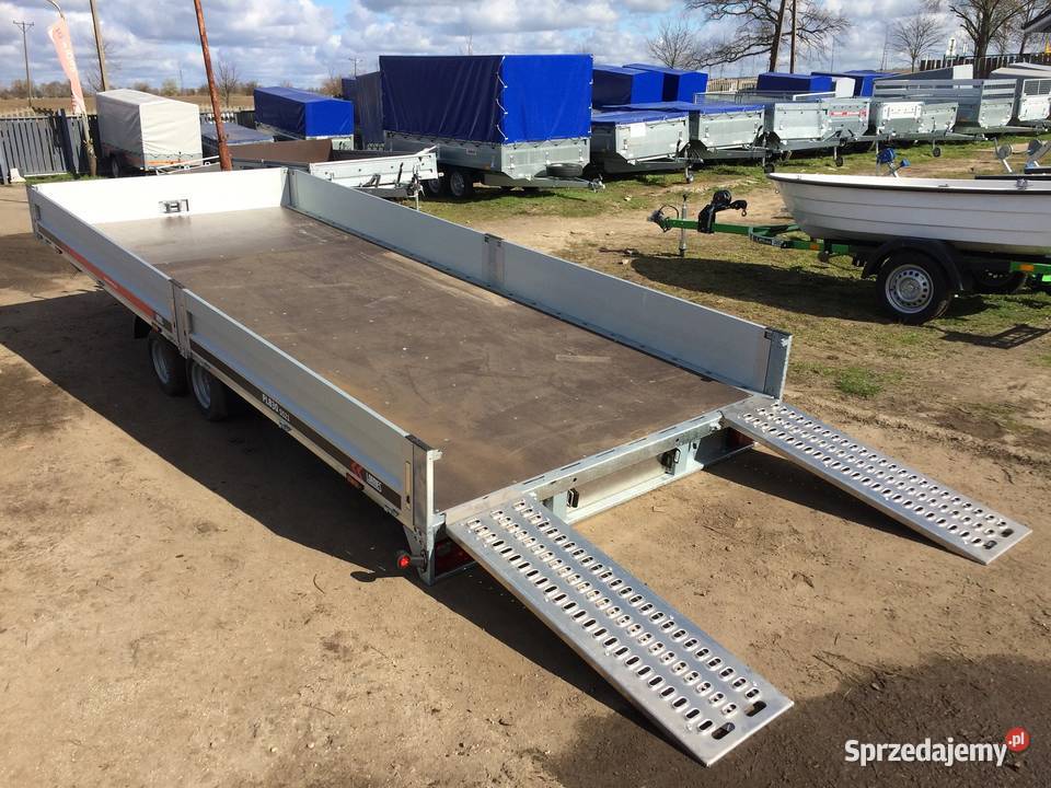 Przyczepa LORRIES PLB305521 55 3000 ALU burty Pozostałe zachodniopomorskie Stargard