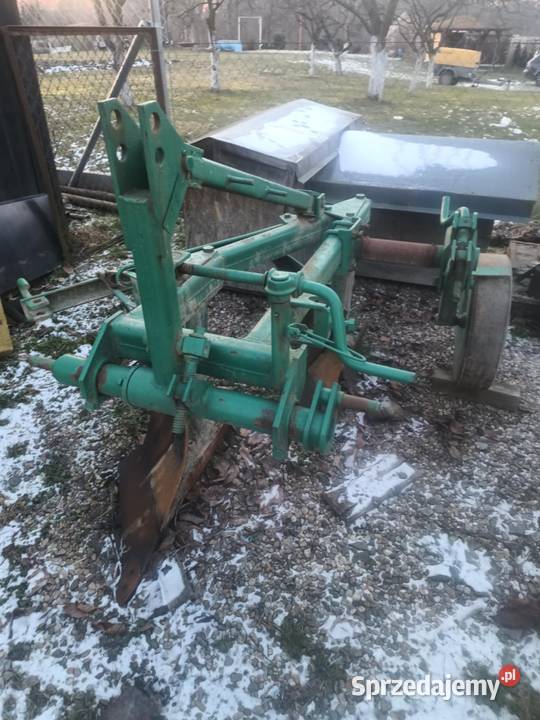Pług 2 skibowy nieuszkodzony Kąty Wrocławskie