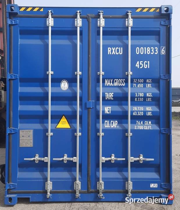 Kontener magazynowy 12m 40HC Tani Transport Magazynowanie