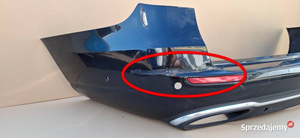 MERCEDES EKLASA W213 KOMBI ZDERZAKA TYŁ TYLNY Bieleń