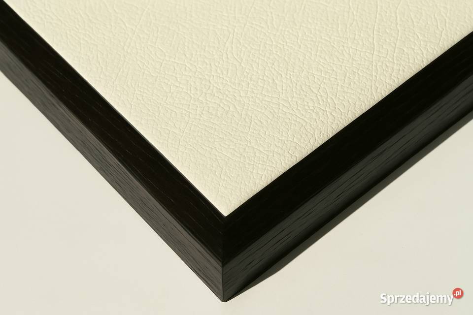 Panel ścienny dekoracyjny z tkaniną w ramie Białystok