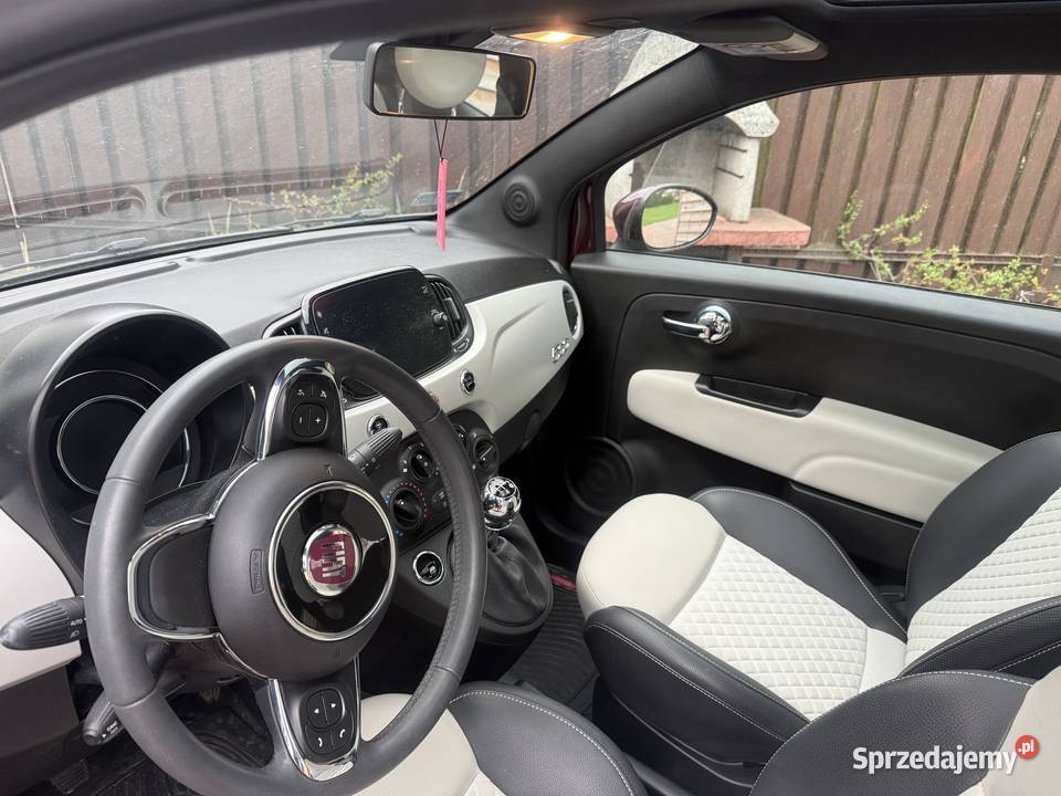 Fiat 500 12 benzyna pierwsza rejestracja Łuków