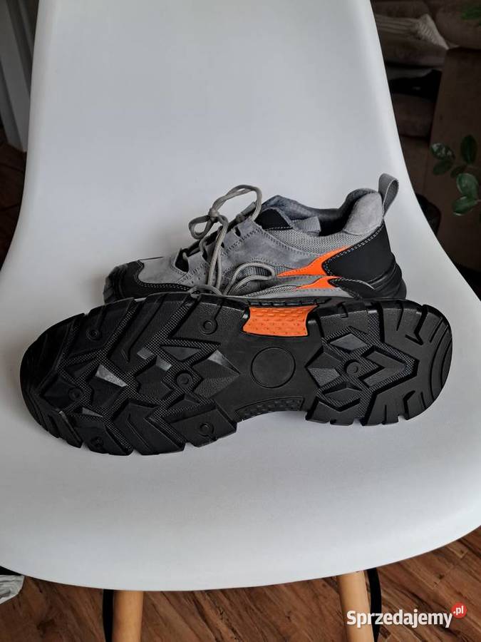Nowe skórzane buty robocze ze wzmacnianym 26.5cm świętokrzyskie Sandomierz
