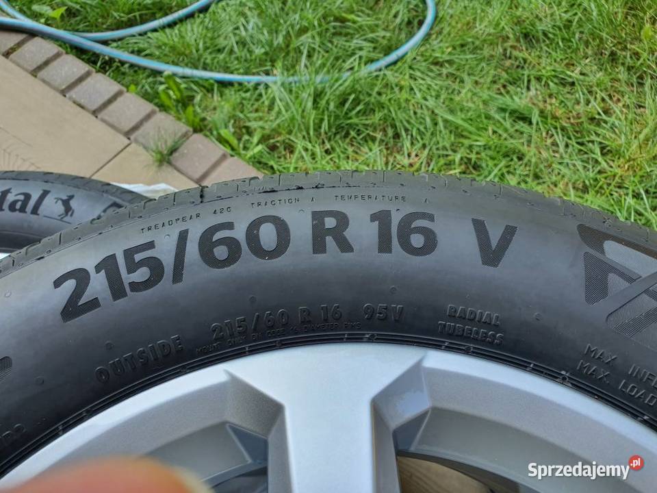 Pełne koła letnie 21560 R16 oryginalne alufelgi 16cale Samochodowe Warszawa