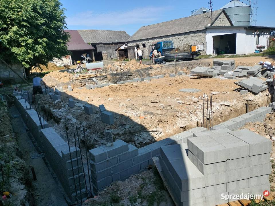 Płyty ławy fundamentowe