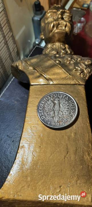 FIGURKA Popiersie Józef Piłsudski 2 Rękodzieło Warszawa sprzedam