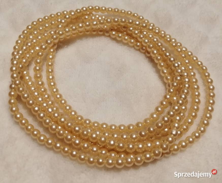 Naszyjnik z koralików korale 4mm 145 14