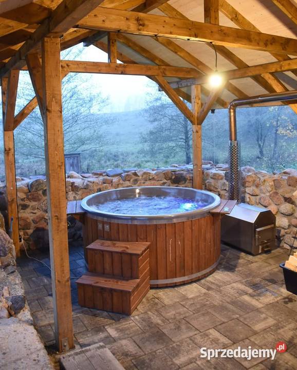 Sauna Ogrodowa Beczka Kąpielowa Balia Hot Tub Luboń