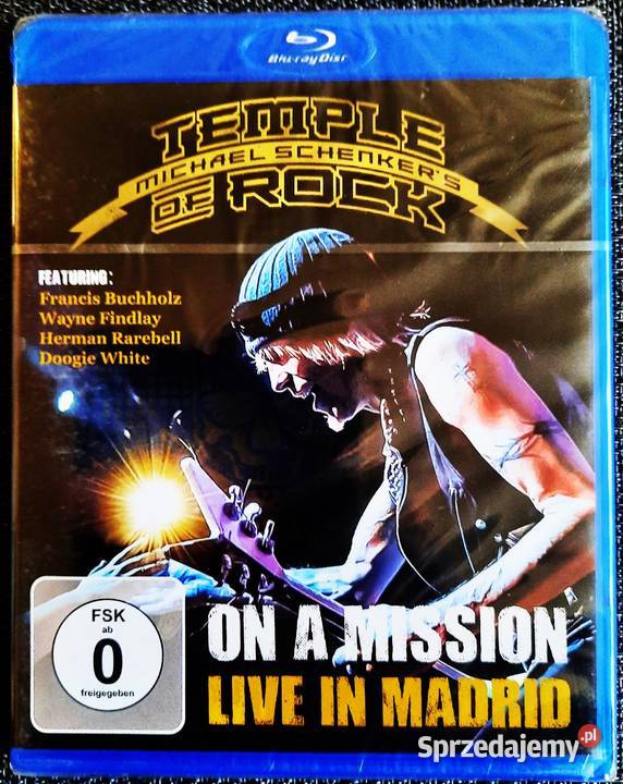 Koncert Michael Schenker Temple of Rock Live In Płyty i kasety śląskie