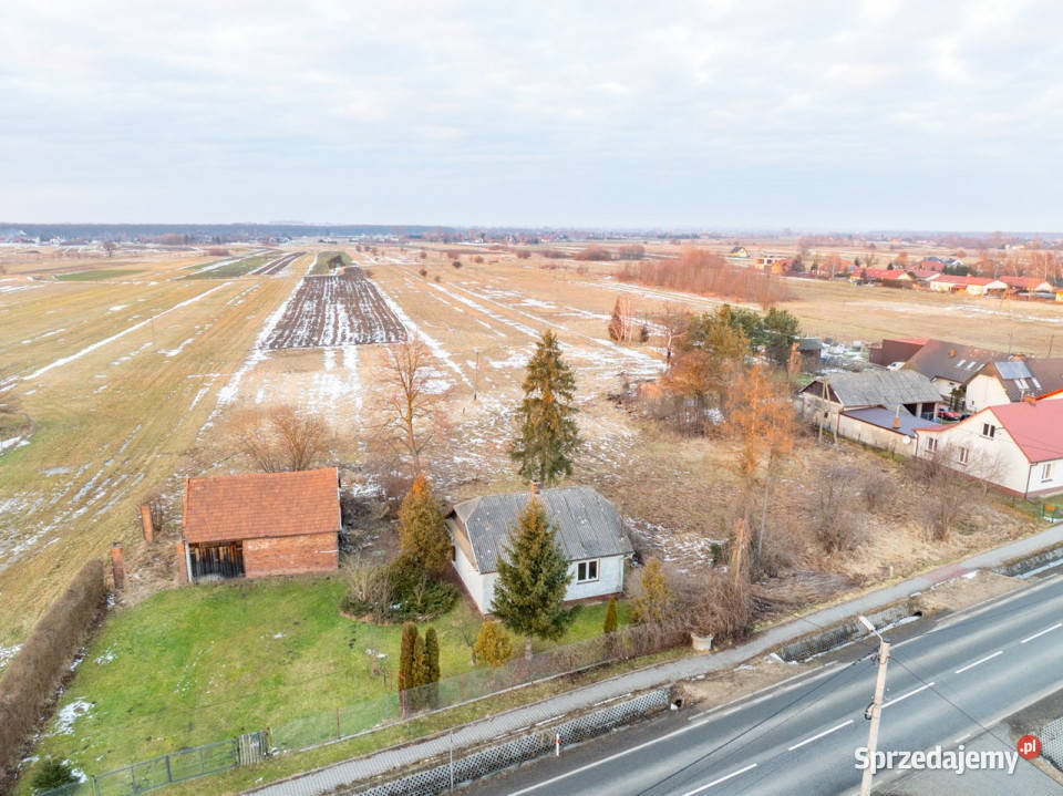 Działka BudRolna w Zabierzów Bocheński małopolskie