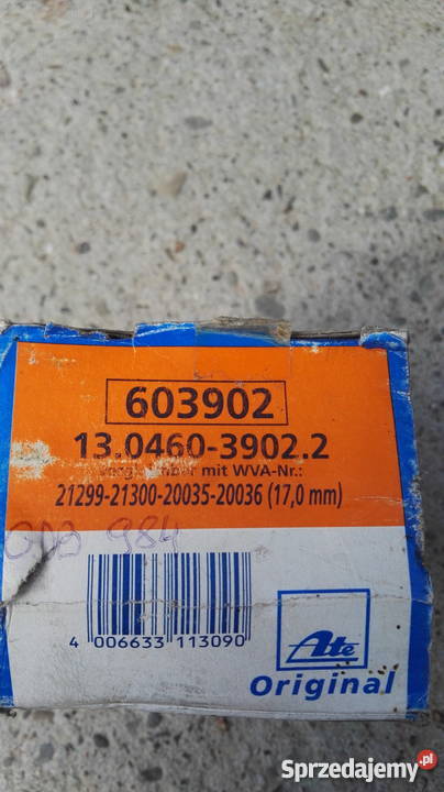 przedam klocki hamulcowe do peugot 605 osobowe Wadowice