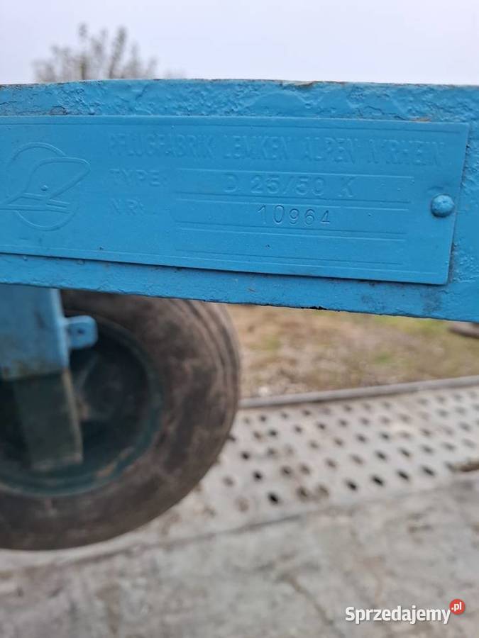 Pług obrotowy Lemken 2 skibowy