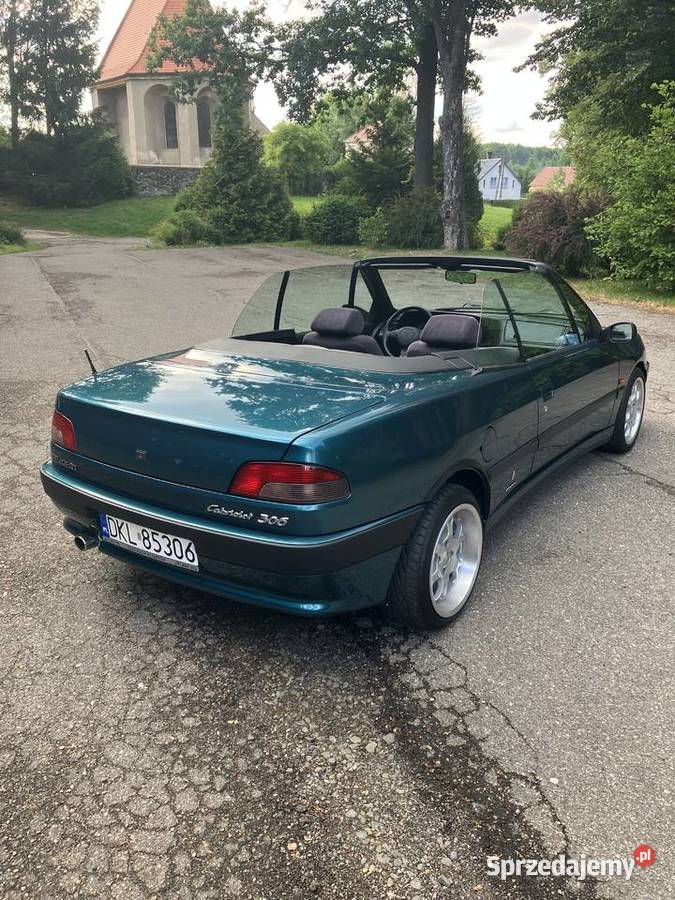 Peugeot 306 Kabriolet 94r Oryginalny lakier aluminiowe felgi 306 Kłodzko