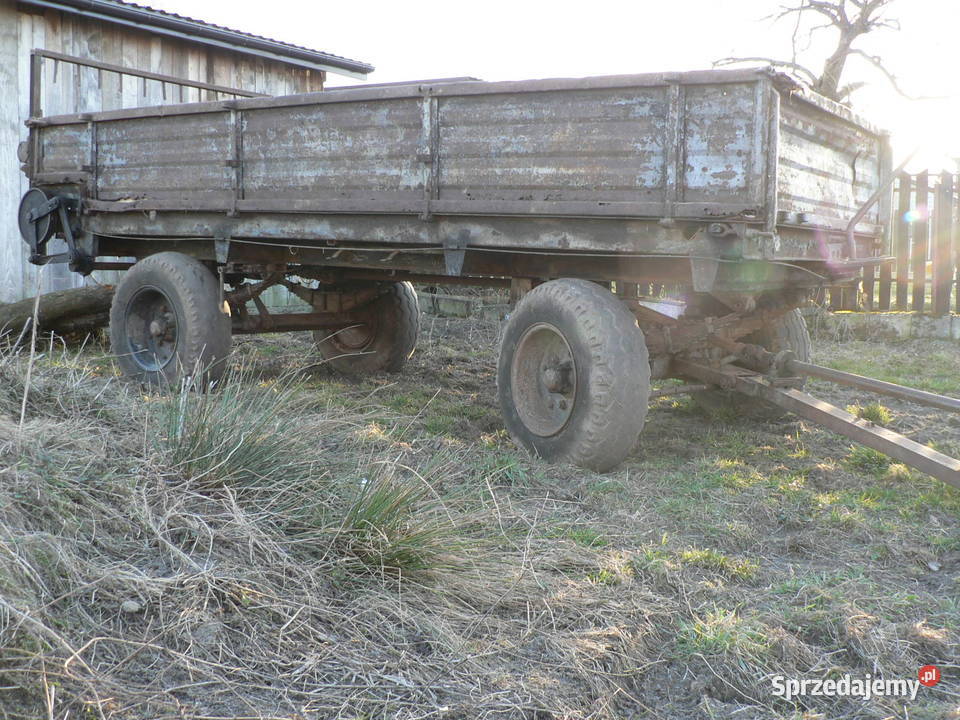 Rozrzutnik obornika dwuosiowy do remontu Mazury