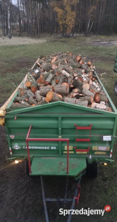 Drewno opałowe liściaste olcha brzoza dąb DOWÓZ