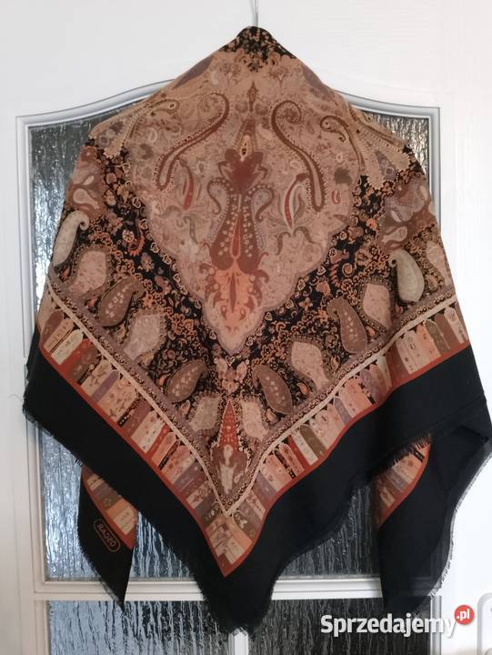APASZKA chusta w stylu orientalnym wzory paisley Oborniki