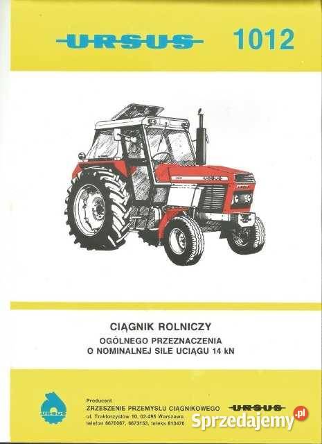 Prospekt informacyjny Ursus C330 1224 1624 934 Warszawa