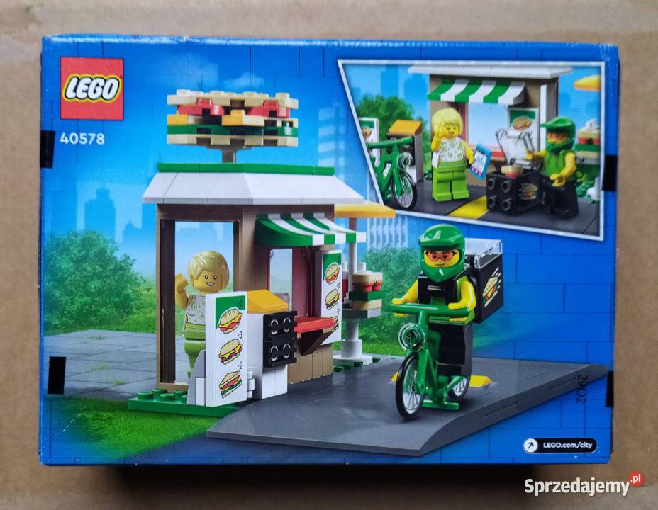 LEGO 40578 City Sklepik z kanapkami Łódź